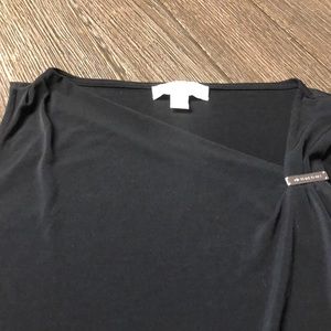 Michael Kors black polyester tank